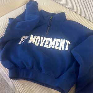 Blue Free People Movement Sweatshirt